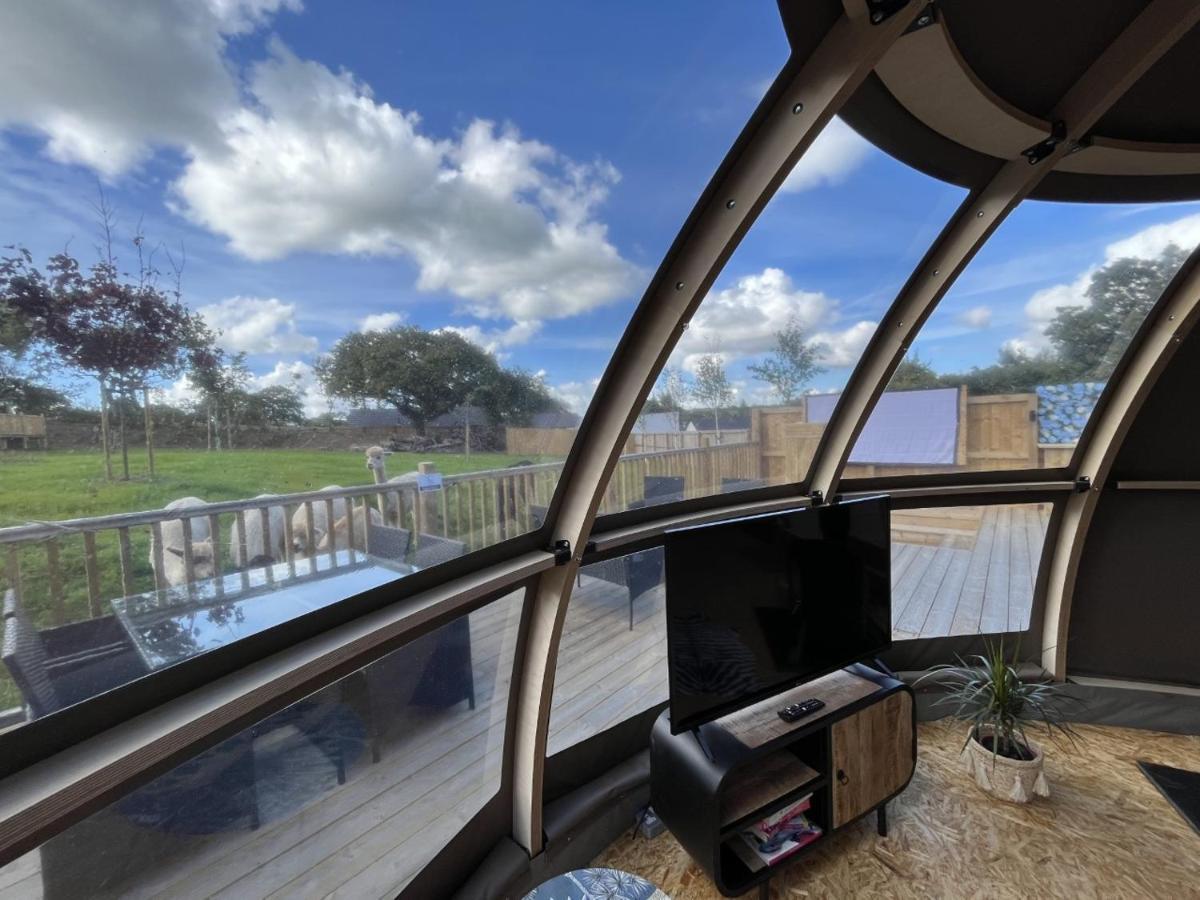Sunrise Dome Tent Tenby Dış mekan fotoğraf