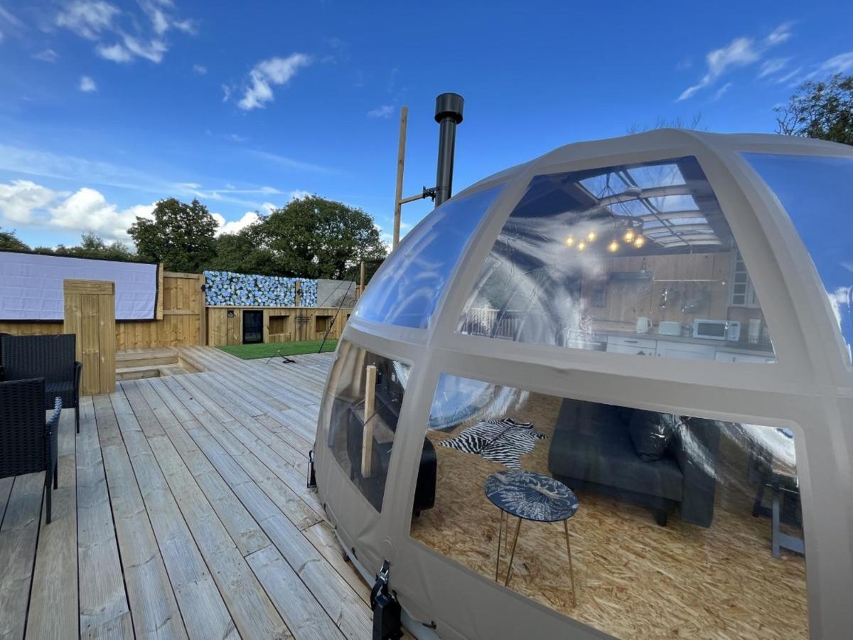 Sunrise Dome Tent Tenby Dış mekan fotoğraf