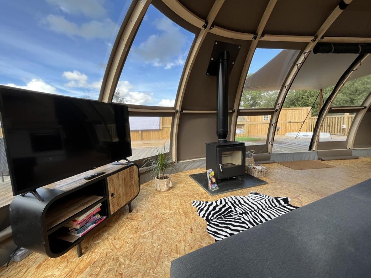 Sunrise Dome Tent Tenby Dış mekan fotoğraf
