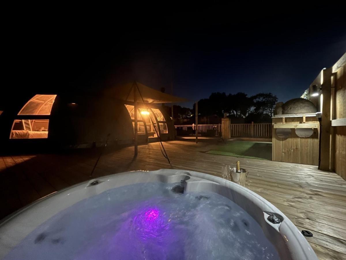 Sunrise Dome Tent Tenby Dış mekan fotoğraf